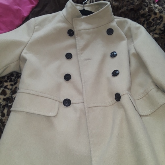 Old Navy Jackets & Blazers - Old Navy Tan Pea Coat Size M